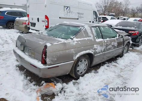 2002 Cadillac Eldorado Esc z USA, uszkodzony, nr VIN 1G6EL12YX2B100199